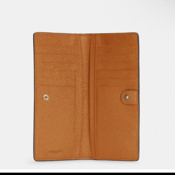 New, Coach Slim Wallet - Picture 3 of 4